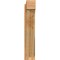 Ekena Millwork Traditional Block Rough Sawn Outlooker, Western Red Cedar, 8"W x 38"D x 42"H OUT08X38X42TRA05RWR - alternate 2